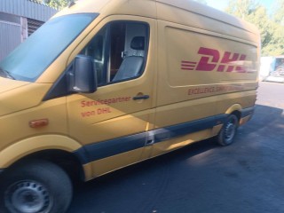 крыша Volkswagen Crafter 1 поколение [рестайлинг] (2011 - 2016), 2.0 л., CKTC, дизель, МКПП, желтый, микроавтобус, задний привод