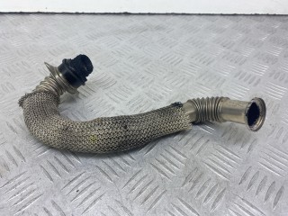 трубка системы рециркуляции EGR Ford Focus 2 поколение 2005, 1.6 л., HHDA, дизель, МКПП, белый, универсал, передний привод