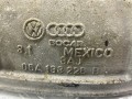 защита (экран) выпускного коллектора Skoda Octavia 1 поколение (A4) [рестайлинг] (2000 - 2010), 2.0 л., AQY, бензин, синий, хетчбэк 5 дв., передний привод, 06A133228B - фото №6