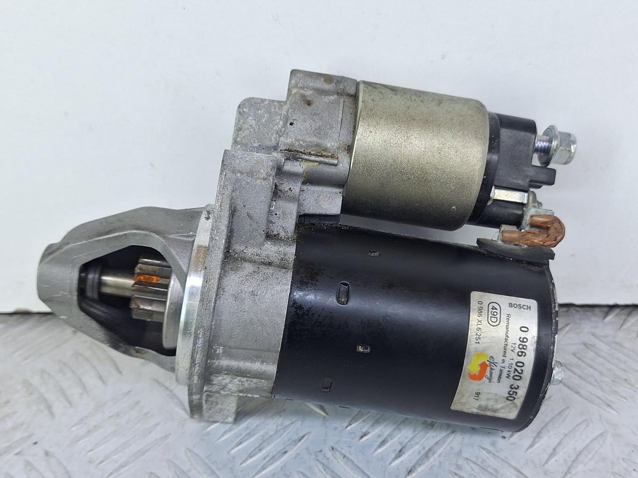 стартер Mercedes-Benz C-Класс W203/S203/CL203 W203.046 2003, 1.8 л., M 271.946, бензин, АКПП, серебро, седан, задний привод, 0986020350 - фото №1