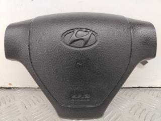 подушка безопасности водителя Hyundai Getz 1 поколение [рестайлинг] 2006, 1.3 л., бензин, МКПП, серебро, хетчбэк 3 дв., передний привод