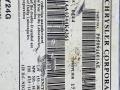 магнитола Chrysler Voyager 4 поколение 2004, 2.5 л., ENJ, дизель, МКПП, темно-синий, минивэн, передний привод, MU9CY24G, P05091601AE, 017719D - фото №7