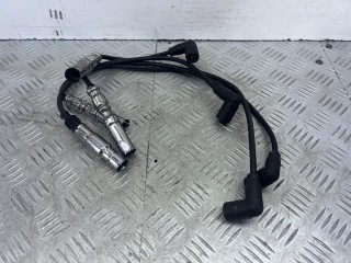 провод высоковольтный Volkswagen Golf 4 поколение 1999, 1.6 л., AKL, бензин, МКПП, серый, хетчбэк 5 дв., передний привод