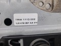 руль Volkswagen Golf 4 поколение 1999, 1.6 л., AKL, бензин, МКПП, серый, хетчбэк 5 дв., передний привод, 1J0419091AA - фото №8