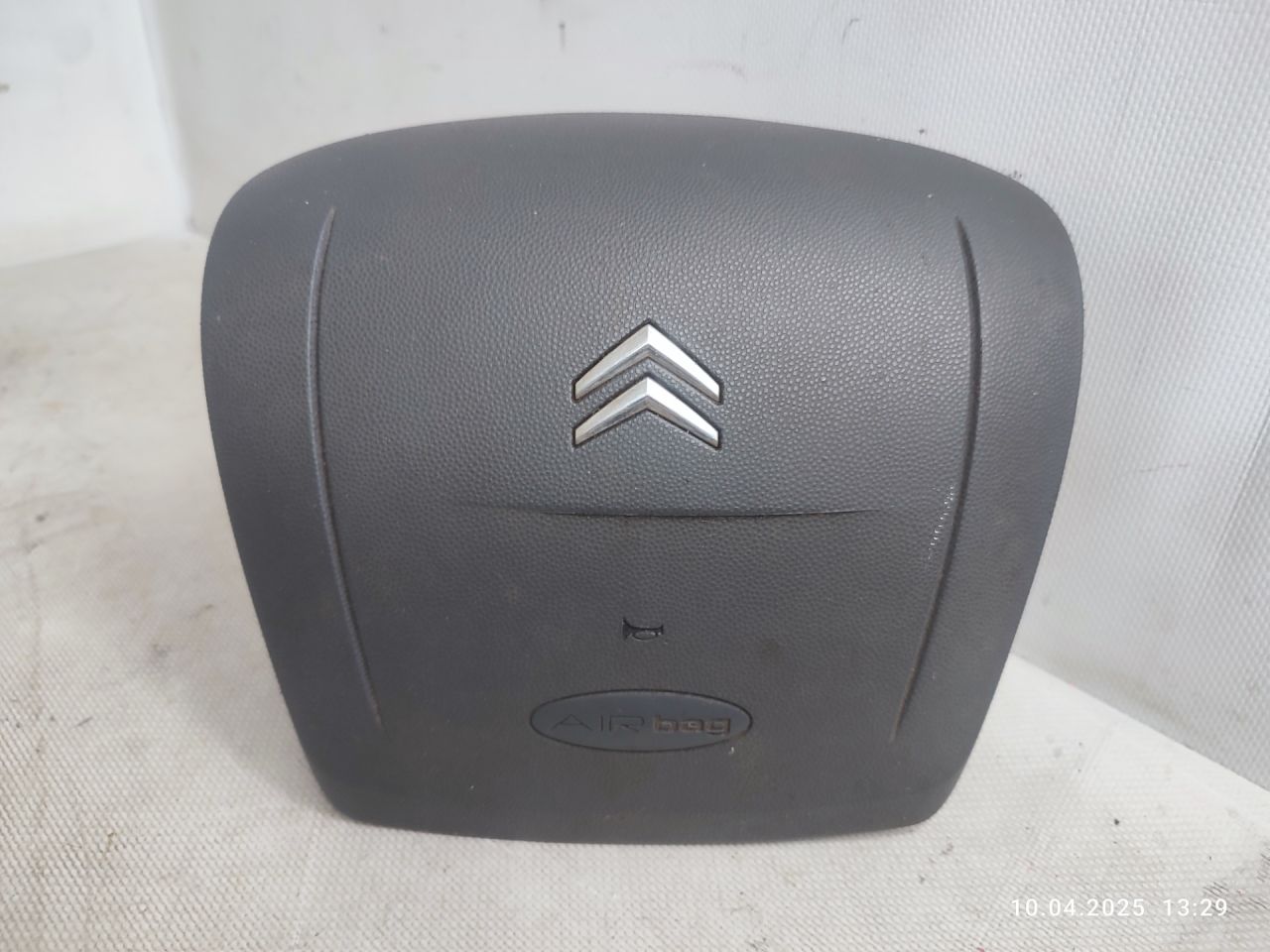 подушка безопасности водителя Citroen Jumper 2 поколение 2007, 2.2 л., 4HU (P22DTE), дизель, 6МКПП, фургон, 07854862450, 4112KE - фото №1