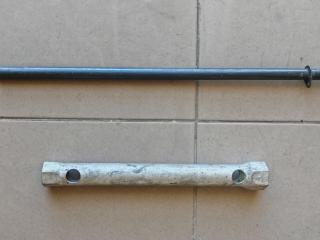 ключ колесный (балонный) IVECO Daily 3 поколение 35c12 2005, 2.3 л., F1AE0481B, дизель, 5МКПП, фургон, 4764031, 98413716