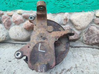 кулак поворотный левый IVECO Daily 3 поколение 35s12 2004, 2.3 л., F1AE0481B, дизель, 5МКПП, фургон, 504054504