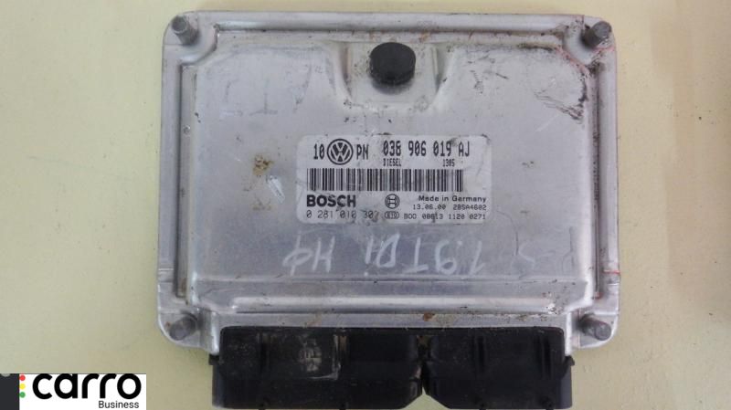 блок управления двигателем Volkswagen Passat B5 2000, 1.9 л., TDi, дизель, МКПП, 038906019AJ - фото №1