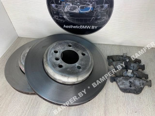 диск тормозной передний BMW 2011, 2.5 л., дизель, АКПП, универсал, 34116775277, 6775277