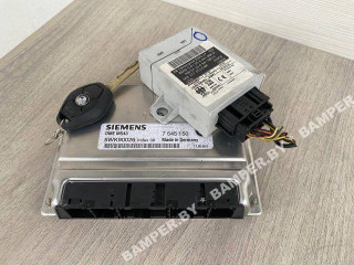 блок управления двигателем BMW X5 E53 [рестайлинг] 2005, 3.0 л., бензин, внедорожник 5 дв., 12147545150, 61356941985, 61356941986, 6941985, 6941986, 7545150