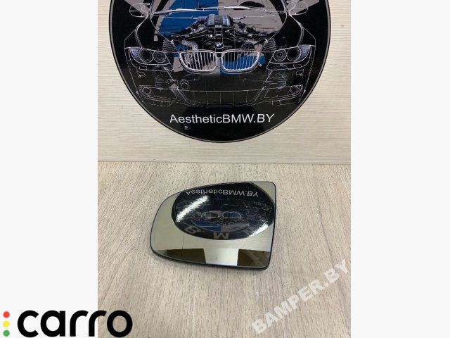 стекло зеркала наружного левого BMW X5 E70 2007, 3.0 л., дизель, АКПП, внедорожник 5 дв. - фото №1