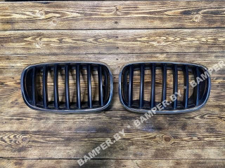 решетка радиатора BMW X5 E70 2007, 3.0 л., дизель, АКПП, внедорожник 5 дв., 51137171395, 51137171396, 717139, 7171396