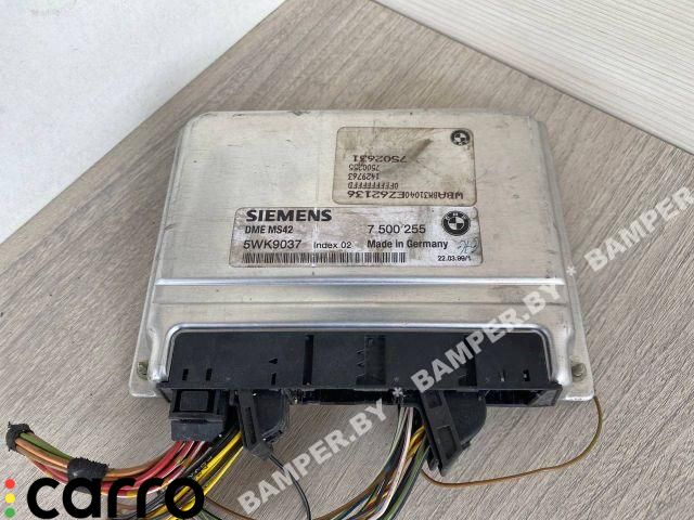 блок управления двигателем BMW 3 серия E46 1999, 2.5 л., бензин, МКПП, купе, 12147500255, 7500255 - фото №1
