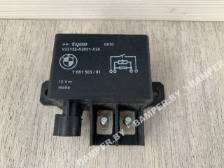 блок управления вентилятором (реле) BMW 7 серия F01/F02 2009, 4.4 л., бензин, АКПП, седан, 7661503, 61367661503