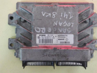 блок управления двигателем Volkswagen Crafter 1 поколение 2010, 2.5 л., BJK, дизель, 8200483732