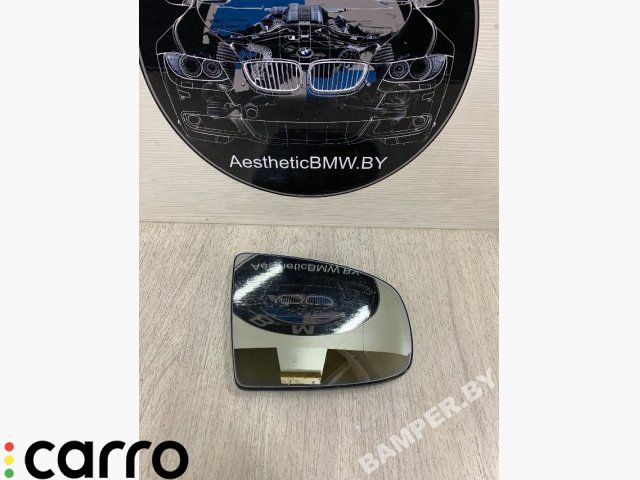 стекло зеркала наружного правого BMW X5 E70 2007, 3.0 л., дизель, АКПП, внедорожник 5 дв. - фото №1