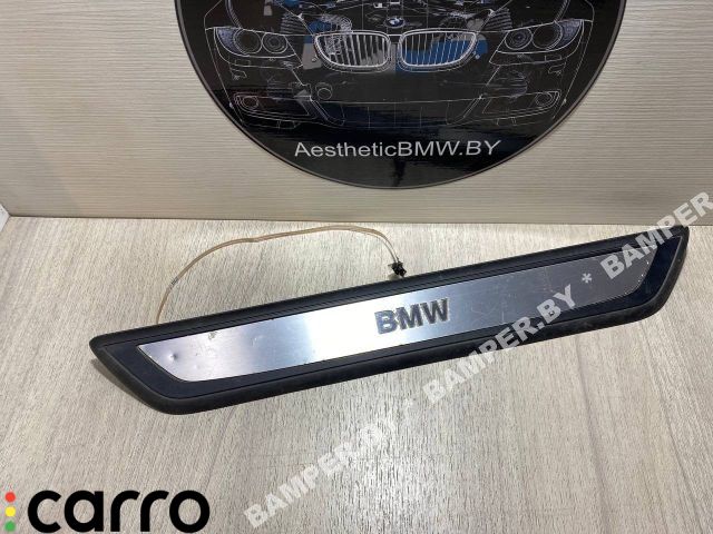 накладка на порог внутренняя BMW 7 серия F01/F02 2009, 4.4 л., бензин, АКПП, седан, 51477181011, 51477181015, 7181011, 7181015 - фото №1