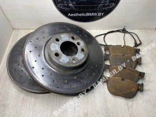 диск тормозной передний BMW X5 E70 2007, 3.0 л., дизель, АКПП, внедорожник 5 дв.