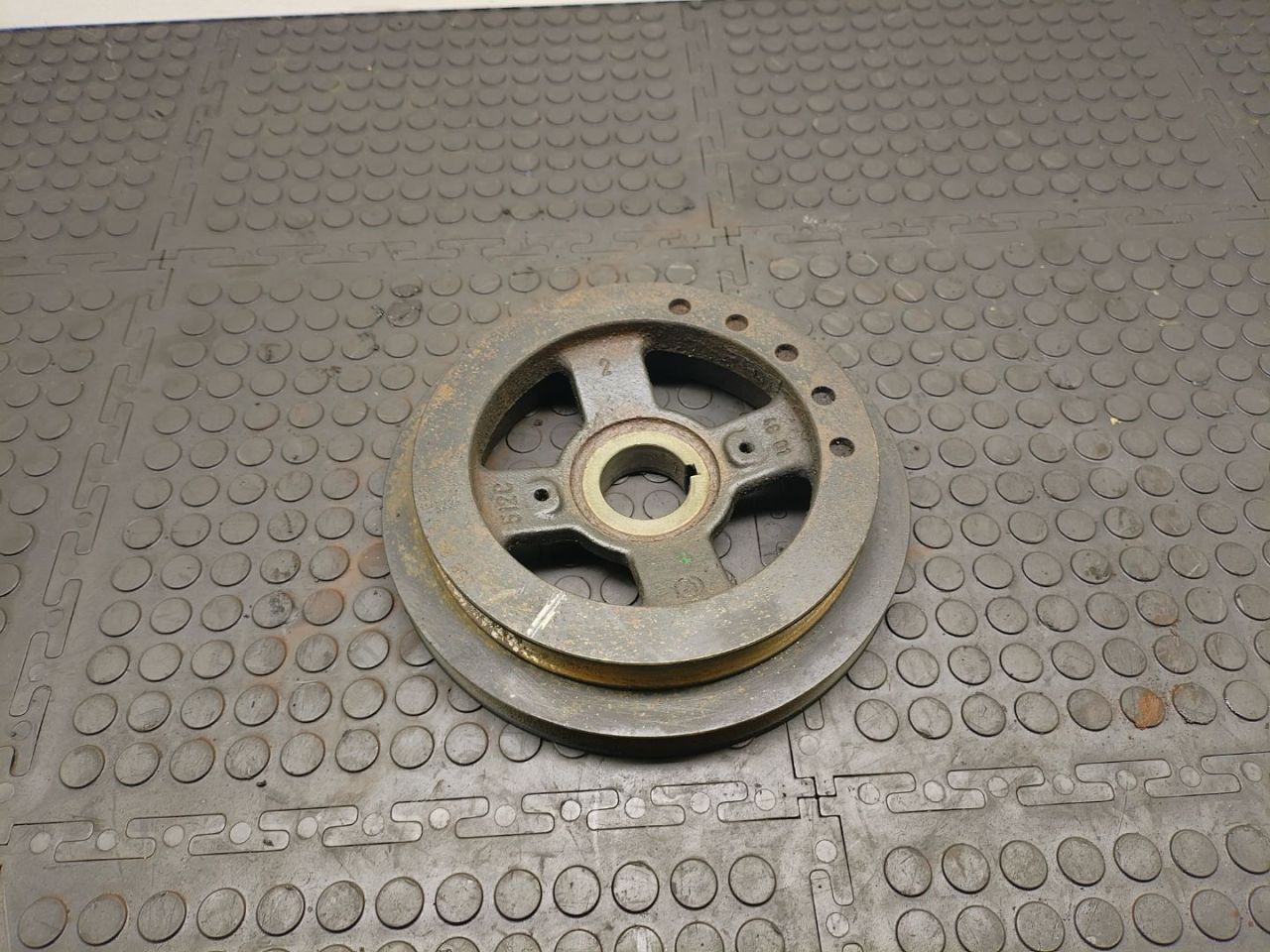 шкив коленвала Nissan Almera N16 2001, 2.2 л., YD22DDT, дизель, МКПП, хетчбэк 5 дв.