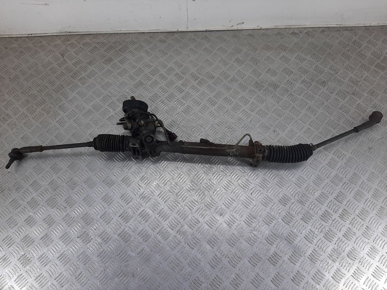 рулевая рейка Volkswagen Polo 4 поколение 2004, 1.4 л., AXU, бензин, МКПП, 6Q1423055AE - фото №1