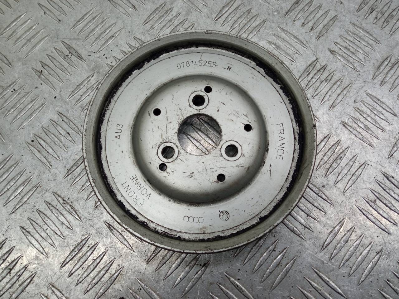 шкив насоса гидроусилителя Audi A6 4B/C5 1999, 2.8 л., бензин, 078145255H - фото №1