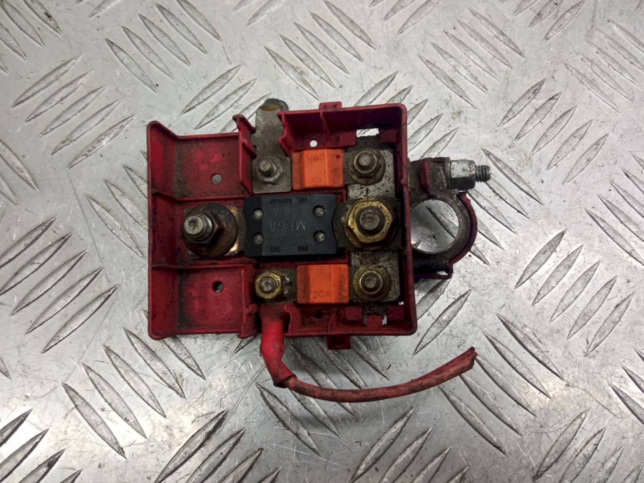 плюсовой провод аккумулятора Renault Megane 2 поколение 2005, 8200381280 - фото №1