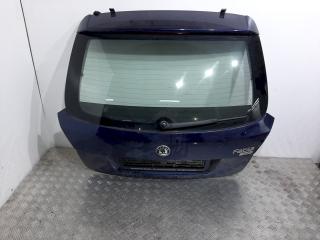 крышка багажника (дверь 3-5) Skoda Fabia 2 поколение (5J) [рестайлинг] 2010, -