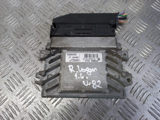 блок управления двигателем Renault Logan 1 поколение 2008, 1.6 л., K7M 710, бензин, МКПП, 8200661124