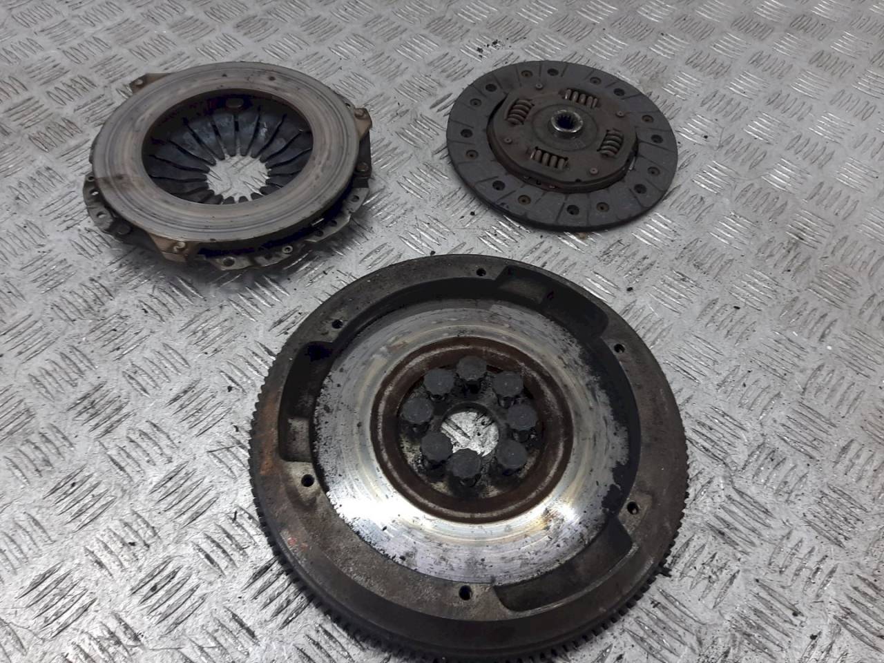маховик Opel Astra G 2003, 1.7 л., DTi, 8972280420 - фото №1