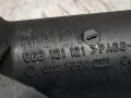 фланец (тройник) системы охлаждения Volkswagen Passat B5 [рестайлинг] 2002, 1.9 л., TDi, дизель, 038121121B, 06B121121 - фото №3