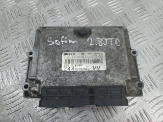 блок управления двигателем Fiat Ducato 2 поколение [рестайлинг] 2002, 2.8 л., JTD, 281010929