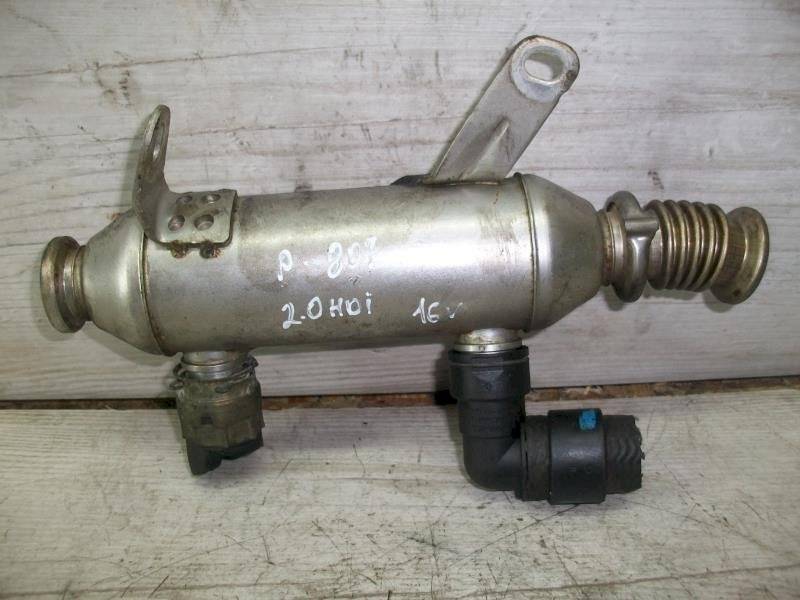 охладитель EGR / Радиатор EGR Peugeot 807 1 поколение 2004, 2.0 л., HDi, 9640843480