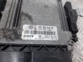 блок управления двигателем Volkswagen Caddy 3 поколение 2005, 1.9 л., 03G906016DM - фото №5