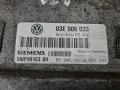 блок управления двигателем Volkswagen Polo 4 поколение 2005, 1.2 л., i, 03E906033 - фото №4