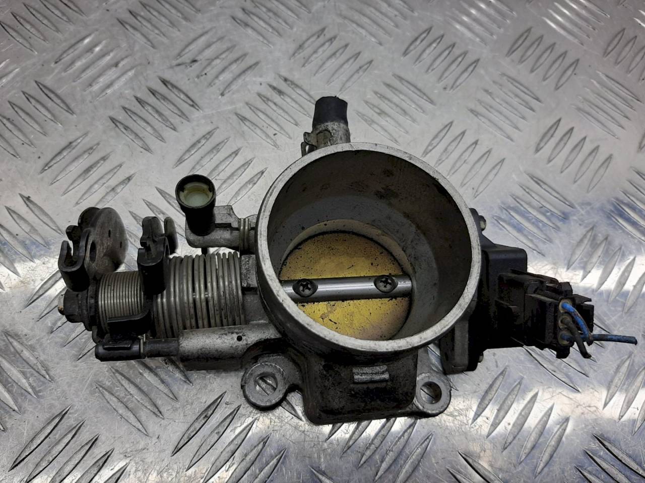 заслонка дроссельная Hyundai Tucson 1 поколение 2005, 2.0 л., i, 35100-23751 - фото №1