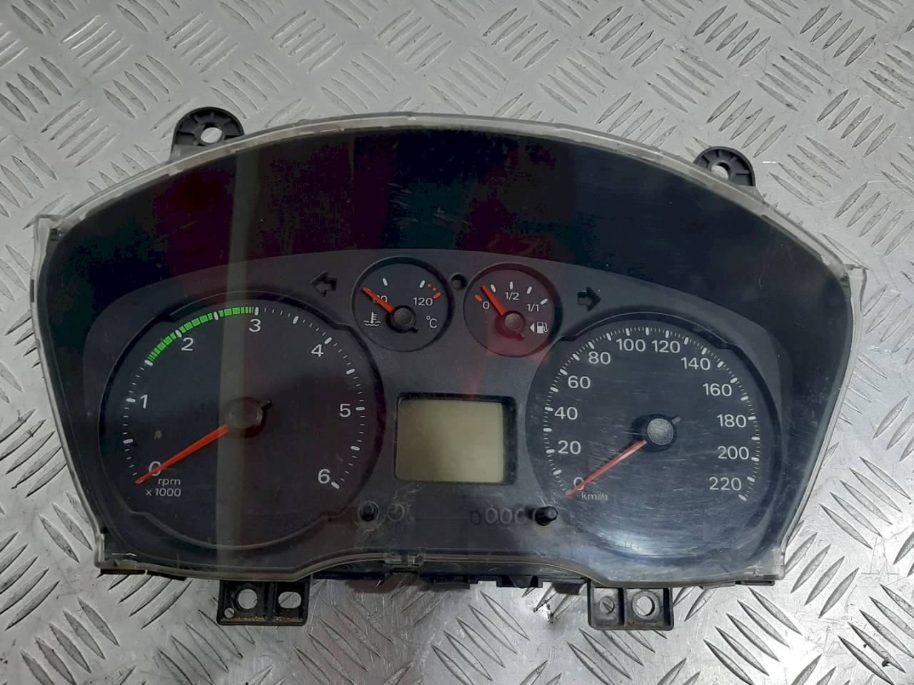 щиток приборов (приборная панель) Ford Transit 6 поколение 2006, 2.2 л., TDCi, 6C1T-10849 - фото №1