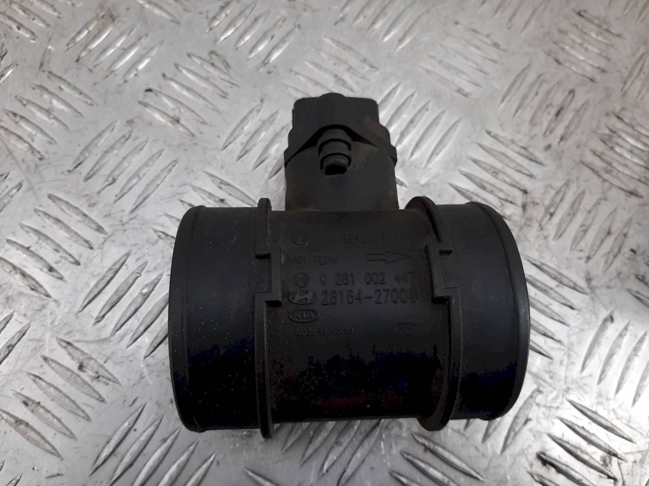 расходомер воздуха Hyundai Santa Fe 1 поколение (SM) 2003, 2.0 л., CRDi, 281002447 - фото №1