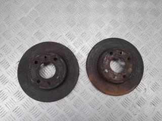 диск тормозной передний Renault Clio 2 поколение [рестайлинг] 2003, 1.2 л., i