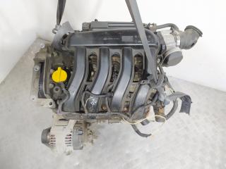 двигатель Renault Megane 2 поколение 2006, 1.6 л., i, бензин, -, K4MT760, K4M760, K4M