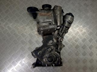 крышка двигателя передняя Volkswagen Polo 4 поколение 2004, 1.4 л., FSI, 03C109211D