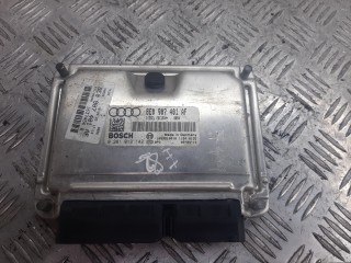 блок управления двигателем Audi A4 B7 2006, 2.5 л., BDG, дизель, 8E0907401AF, 0281012142