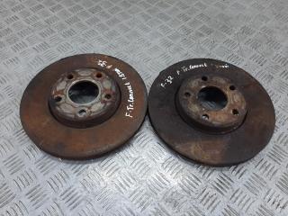 диск тормозной передний Ford Transit Connect 1 поколение [рестайлинг] 2009, 1.8 л., HCPA, дизель, МКПП, фургон