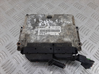 блок управления двигателем Fiat Doblo 1 поколение 2001, 1.9 л., 182 B9.000, дизель, МКПП, фургон, 0281010344