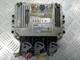 блок управления двигателем Peugeot 207 1 поколение 2007, 1.6 л., HDi, 281013868