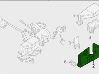 короб предохранителей Mitsubishi Outlander 4 поколение 2023, 2.4 л., бензин, АКПП, 8565A526