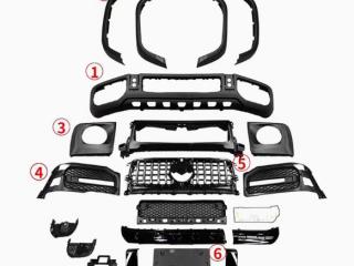 заглушка (решетка) в бампер Mercedes-Benz G-Класс W464 2022, 6.3 л., бензин, АКПП, A4638857501, A4638857601