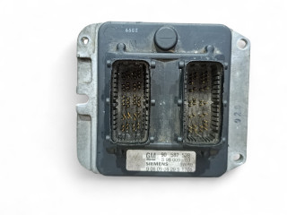 блок управления двигателем Opel Zafira 1 поколение (A) [рестайлинг] 2003, 1.8 л., бензин, 90582539