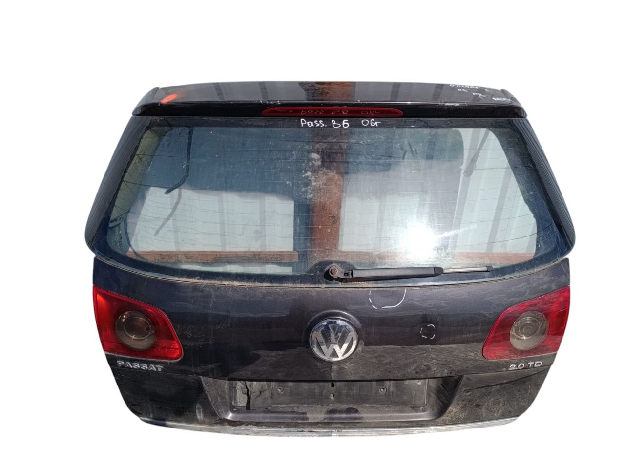 крышка багажника (дверь 3-5) Volkswagen Passat B6 2006, универсал - фото №1