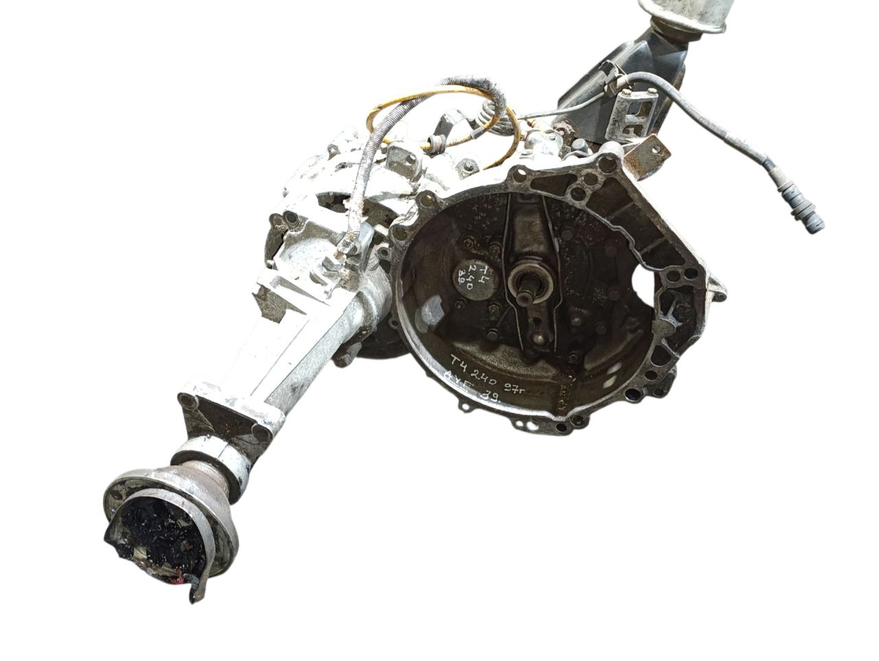 КПП механическая (МКПП) Volkswagen Transporter T4 1997, 2.4 л., D, дизель, AYF - фото №1