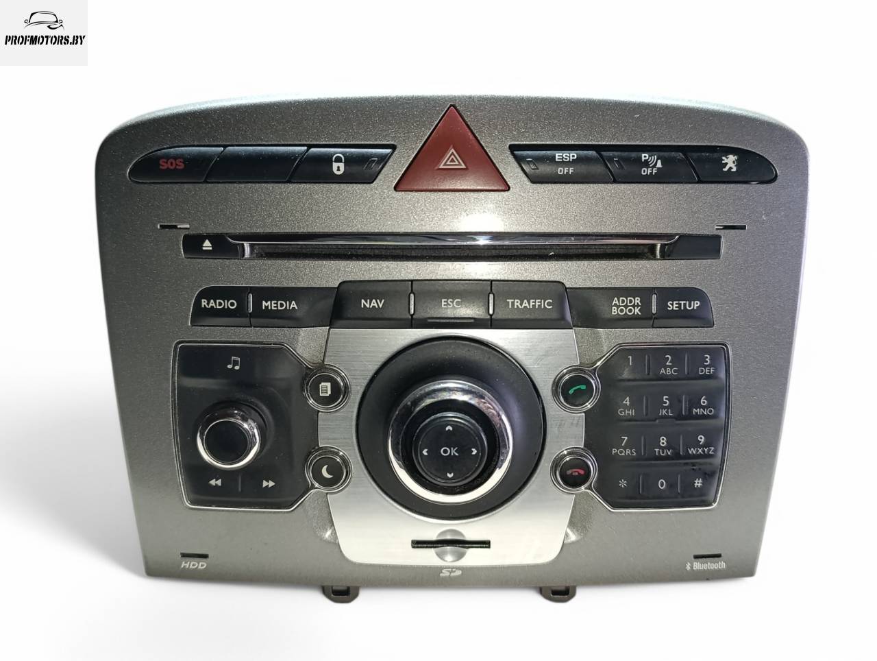 блок управления мультимедия Peugeot 308 T7 2010, 96738873XH - фото №1